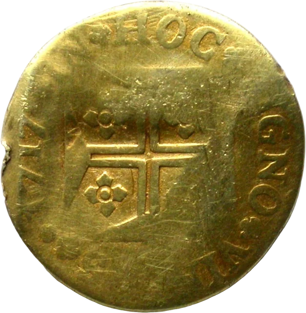 モイドール金貨（裏）