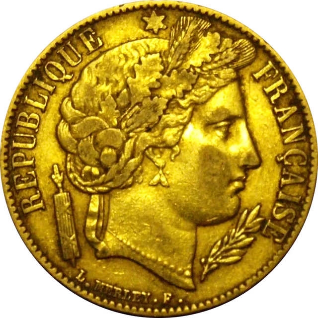 セレスの二十フラン金貨