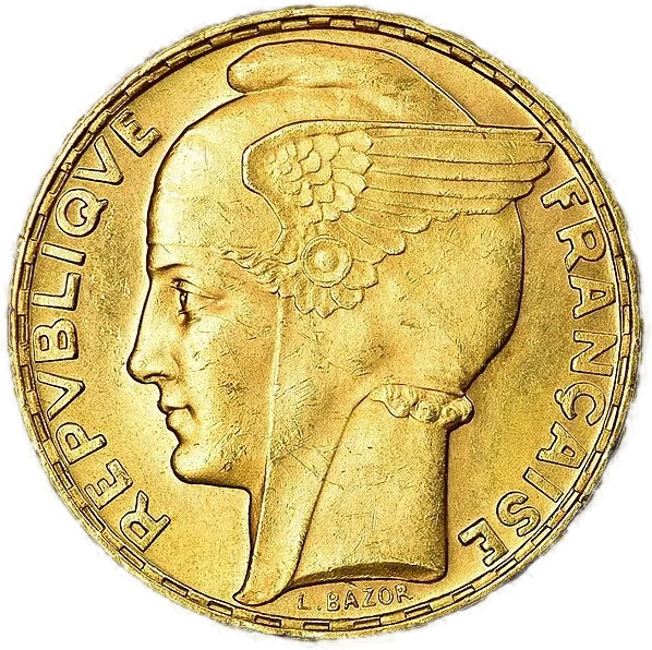 バゾールの百フラン金貨