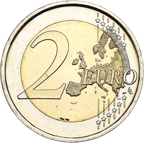 2ユーロ記念貨(経済通貨同盟10年)