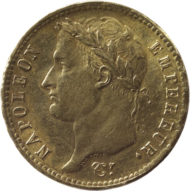 ナポレオン一世 二十フラン金貨 一八一〇年（カルナヴァレ博物館）