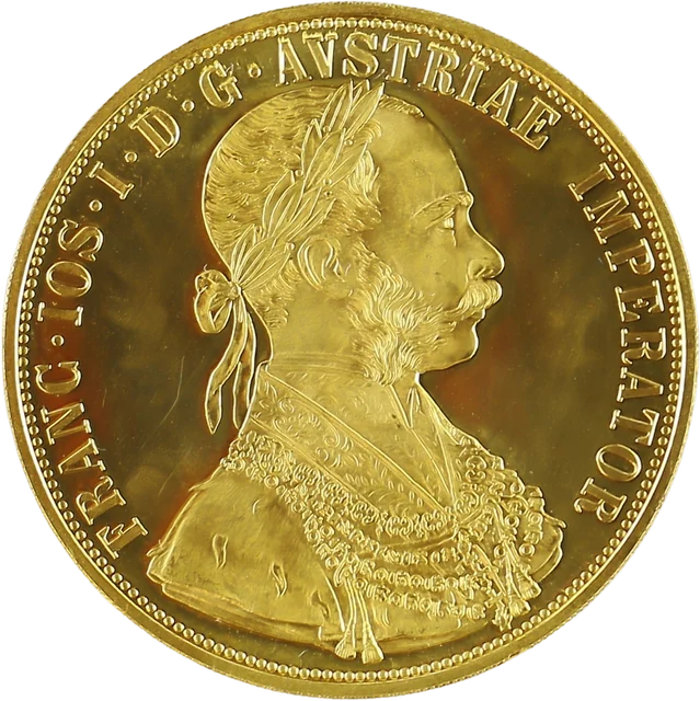 4ダカット金貨（1915年銘・再打造）
