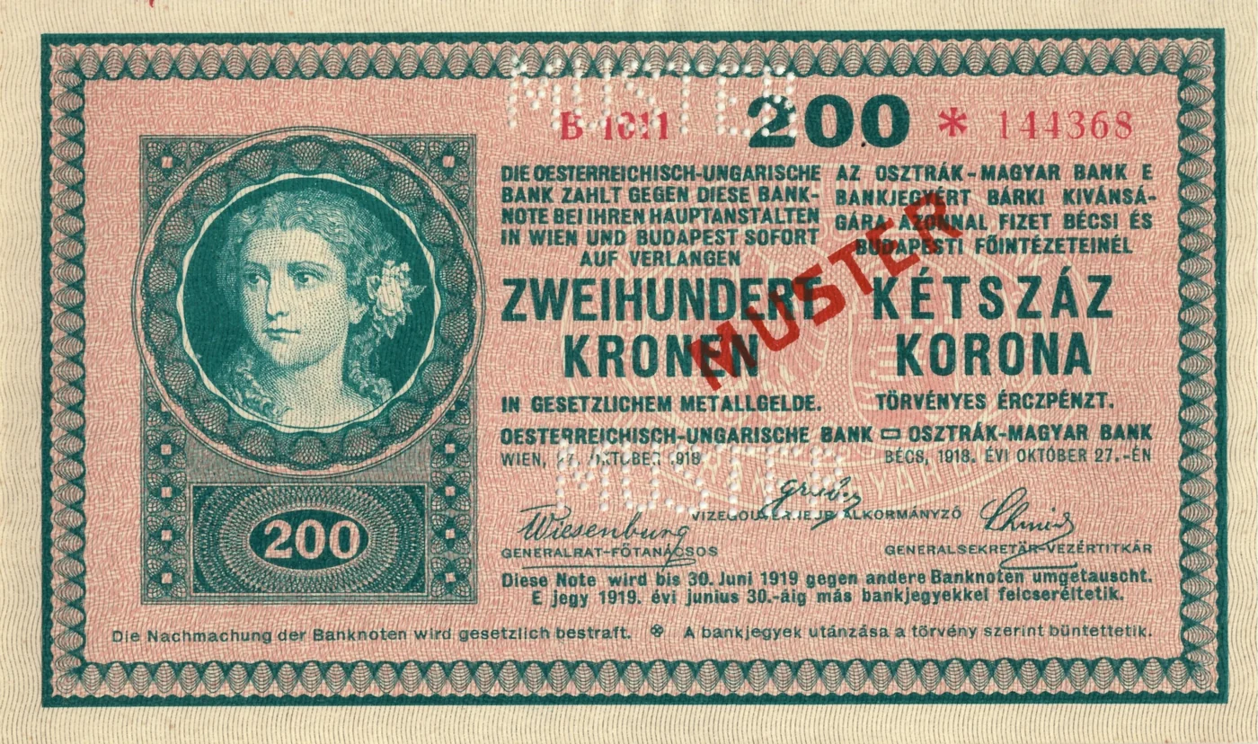 200クローネ券（1918年）