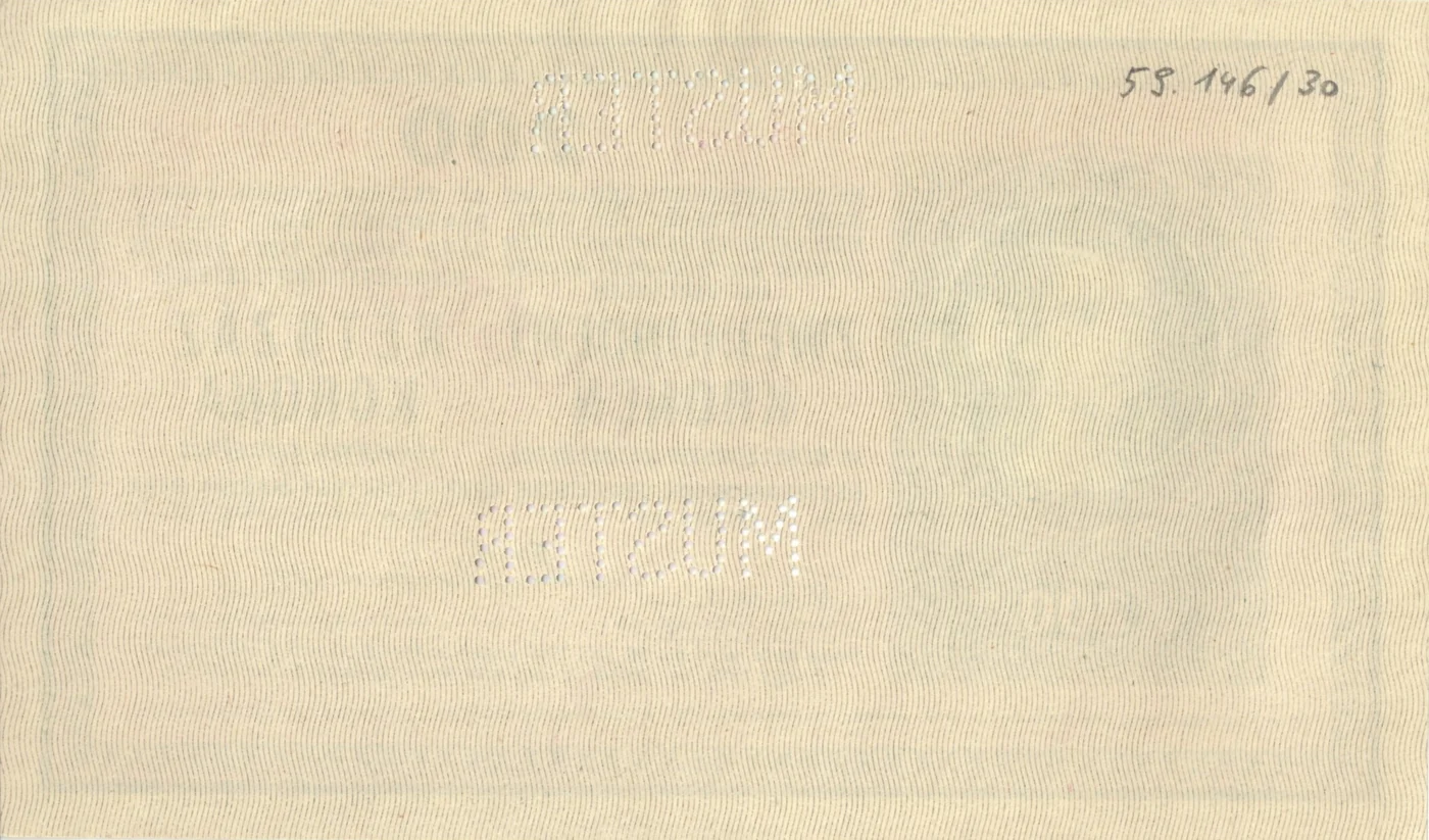 200クローネ券（1918年）（裏）