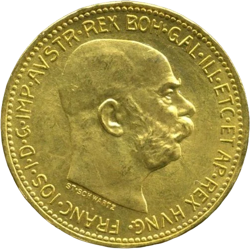 20クローネ金貨（1915年銘）