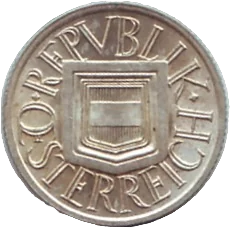 ½シリング銀貨（1925年）